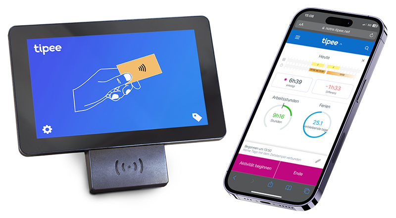 timbreuse smartphone DE - tipee